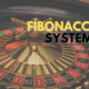 Fibonnaci System text with roulette wheel background