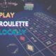 play roulette locally text with roulette table background